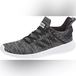 NEW Adidas Men's Size 12 Lite Racer Byd Shoes Black and White Cloudfoam Sneakers